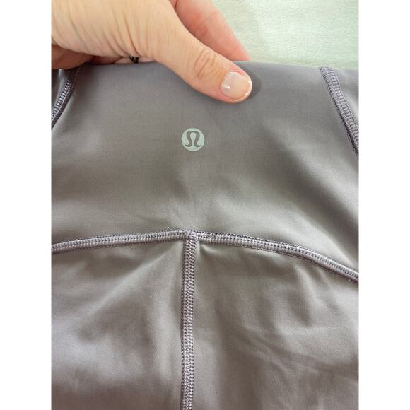 Lululemon Train Times 7/8 Pant Pale Purple Legging Gym Workout Fitness Run Mesh - Picture 5 of 7